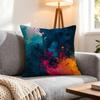 Art Color Farbe Kissenbezug Stück Dekorative Bezüge Weiche Kissenhülle für Sofa Couch Dekor x x Kissenbezüge