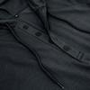 Men's Cross-border Henley Sport Hoodie: Short Sleeve Outdoor Running Fitness Top