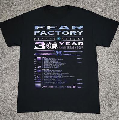 Fear Factory 2025 Tour Dates  All Size S-5Xl OM1988 Unisex T-Shirt