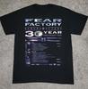 Fear Factory 2025 termíny turné Všechny velikosti S-5XL OM1988 Unisex tričko