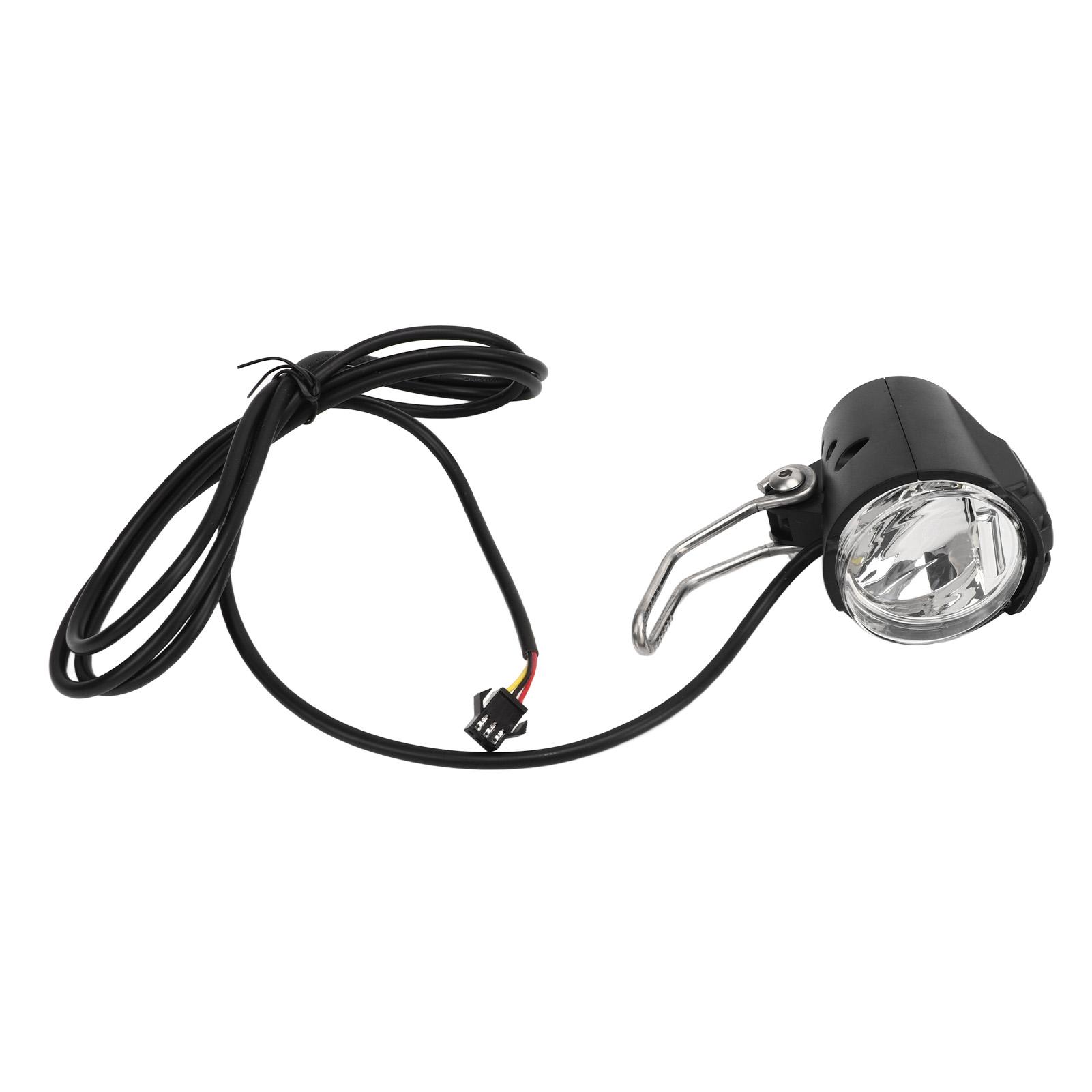 

Bike LED Headlight DC 12V to 60V 2.4W IPX4 Waterproof High Brightness Bicycle Front Light for Night
