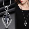 Long Necklaces Pendants for Women Collier Femme Geometric Statement Colar Maxi Fashion Jewelry