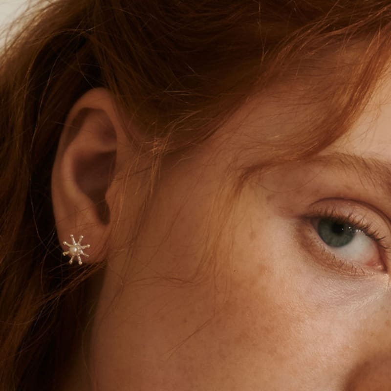 

BSWAN Sunshine Silver Gold Earring gold