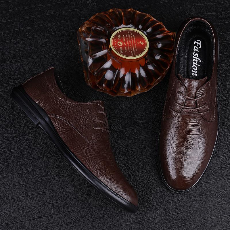 Newest Big Size Natural Leather Men Shoes Fashion Soft Handmade Oxfords Men Casual Genuine Leather Luxury Shoes Brand Male Footwear