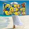 1pc Minions Pop Art Adventure Microfiber Beach Towels Quick Dry Towel Sand Beach Towels Pool for Travel Swim Pool. S072101187