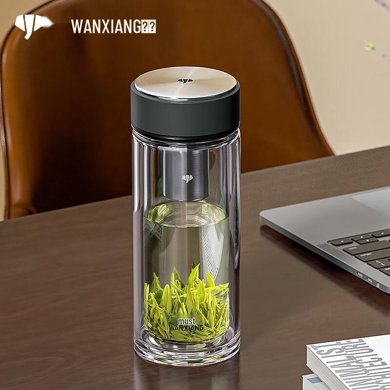 Wanhsiang Double-Layer Insulated Glass Bottle