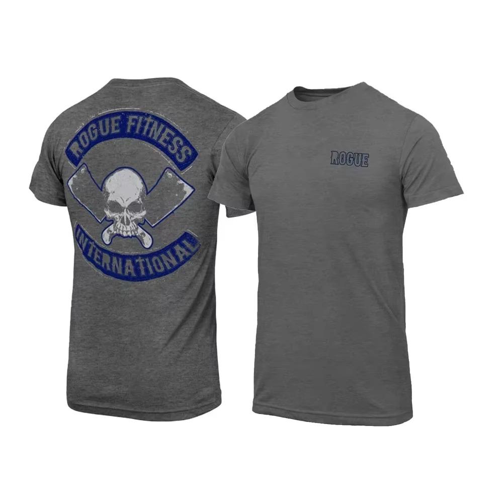 Rogue Unisex Short Sleeved T-Shirt American Street Sportswear Casual Fashion 2026 Hot Sale Comfortable Cotton Tee Men Women Tops