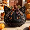 Basteln für den Familienabend Tier Kürbis Patchwork-Set, DIY Fuchs Katze Eule Nähen Halloween Filzmaterialien Niedliches Bastelset Erwachsene, Herbstdekoration für Zuhause