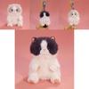 Plush Cat Keychain With Soft Short Pile Cotton For Gift And Decoration