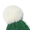100% Acrylic Patchwork Beanie Warm Ball Cold Hat Kids Christmas Hat