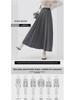 Women's Pleated Mid-Length Skirts - High Waist, Slimming, Elegant for Spring and Summer