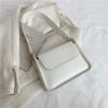 Chic Simple Small Flap Shoulder Bags For Women Solid Color PU Leather Handbag Clutch Lady Crossbody Purse Messenger Bag