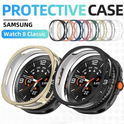 Εξαιρετικά Λεπτή Θήκη Προστασίας Για Samsung Galaxy Watch 8 Classic Μαλακό TPU Κούφια Κάλυμμα Ρολογιού Προστατευτικό Κέλυφος Προφυλακτήρα Αξεσουάρ