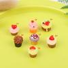 3D Paper Cupcake DIY Simulation Food Toy: Decorative Accessories for Phone Cases, Pendants, Hair Clips, and Resin Ornaments