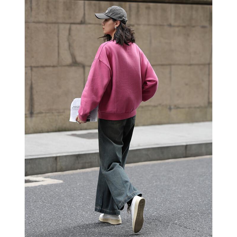 Demana Plush-Lined Embroidered Women's Sweatshirt