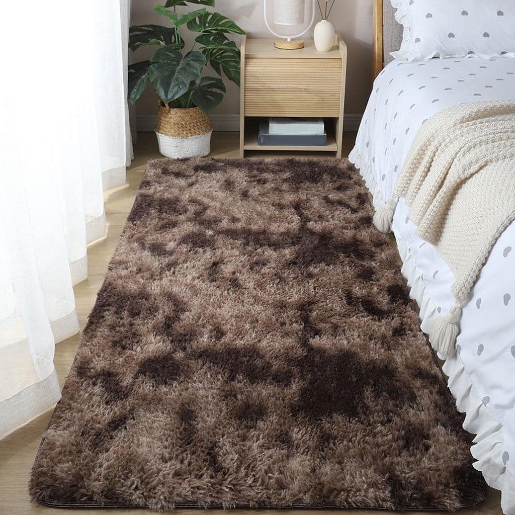 Ultra Soft Modern Area Rugs Shaggy Nursery Rug Home Room Plush Carpet Decor