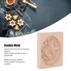 Natural Beech Wood Animal Cookie Mold Smooth Surface Biscuit Mould Pastry Mold  Gift Making