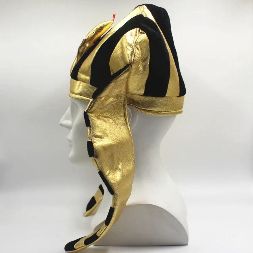 Snake Head Pharaoh Hat Snake Head Design Egyptian Pharaoh Hat Premium Egyptian King Hat  Props