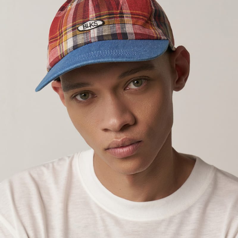 BLACK SANDS Checked Strapback Cap (3 Colors)