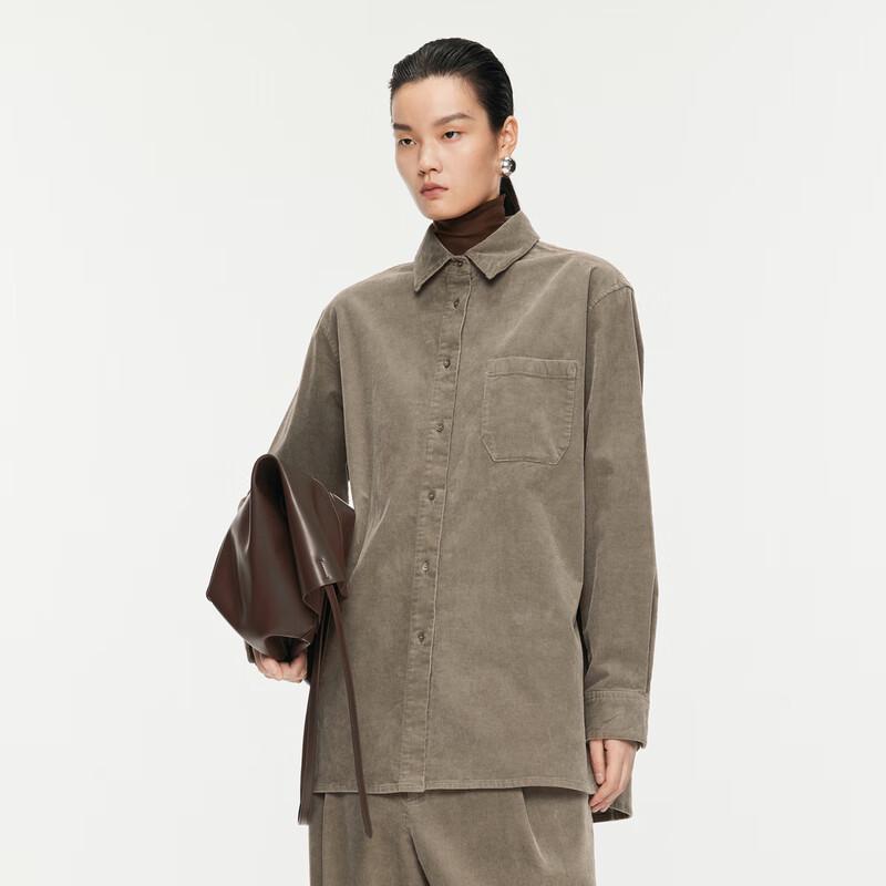 

JNBY 2024 Осень Свободная куртка H-силуэта на пуговицах S