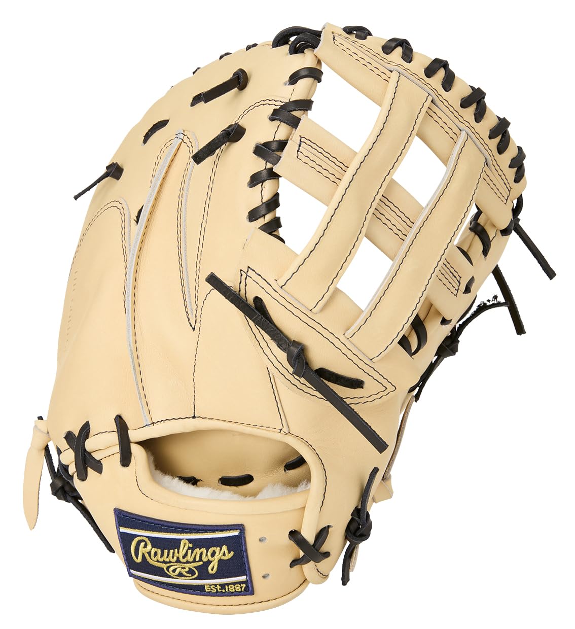 

Rawlings baseball adult HOH BREAK THE MOLD camel size worn on left glove, hardball, size, GH5HBMY4, [first baseman], 11.5 (right-handed thrower, hand)