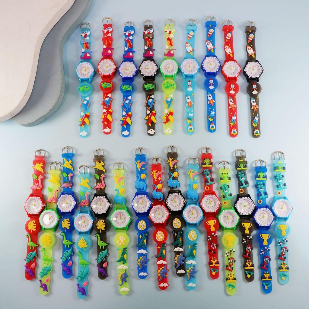 Cartoon Luminous Strap Children's Watch - Creative Birthday Gift for Elementary School Students