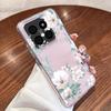 Colorful Peony Floral Case For Xiaomi Redmi Note 15 Pro 4G Funda Redmi Note 14 13 Pro 5G Clear TPU Silicone Soft Cover