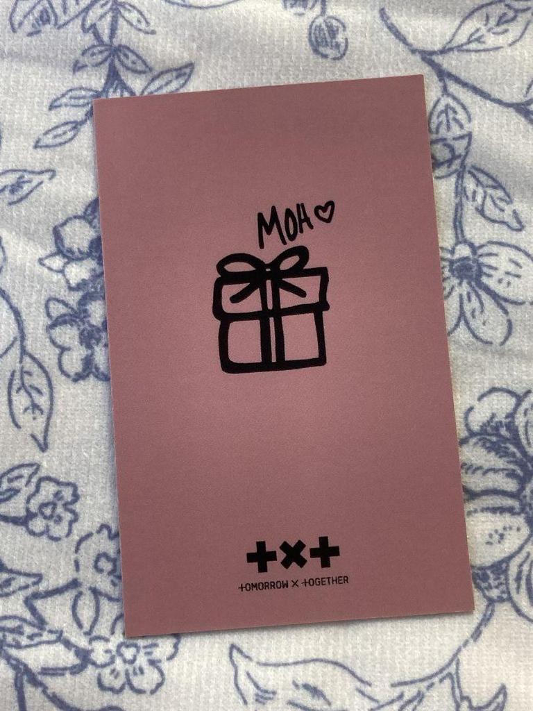 [USED] TXT Taehyung KBS Music MusicBank Trading Card