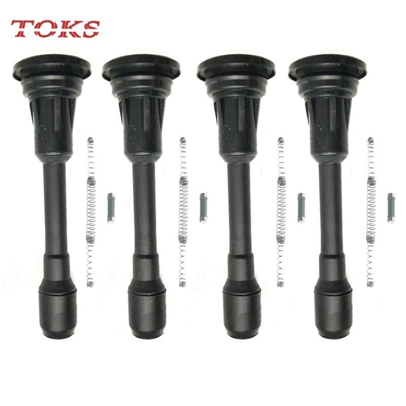 TO-048 4pcs 22448-JA00C Ignition Coils pack boot For Nissan Altima Rogue Sentra Infiniti 222448-ED000,22448-1KT0A,22448-JA00A 4pcs
