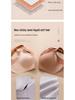 Seamless Gradient Sports Bra for Women - Wire-Free, Small Bust Support, Latex Adjustable