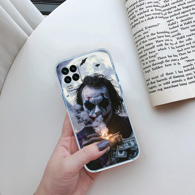 Joker Art Transparent Phone Case for Motorola Moto Edge 20 30 40 50 S30 Fusion Ultra Pro Neo Lite + G200 G23