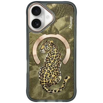 Etui Nimmy Magnetic Fantasy Animal       MagSafe Do iPhone 16 Złoty