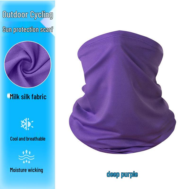 Slim Camouflage Neck Gaiter & Face Mask: Unisex, Dustproof, Breathable Ice Silk