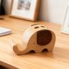 1 Stück Holzhandwerk Kreativer Elefant Stifthalter Studien-Organizer-Box Schreibtisch-Dekoration Abschlussgeschenk für Freunde & Klassenkameraden