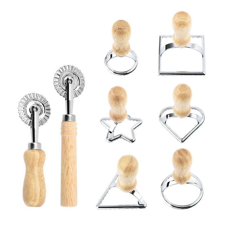 Round Ravioli Cutter Dumpling Mold Maker Square Ravioli Stamp Mold Pastry Cutter