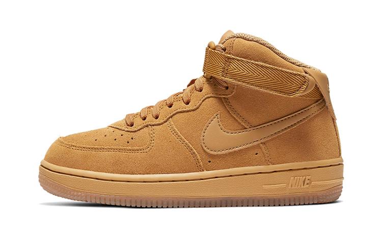 

Nike Air Force 1 LV8 3 BP Comfortable Slip Resistant Cushioning Mid top Skateboard Shoes Wheat CK1404-700 35