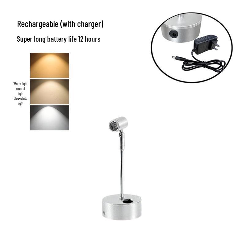 Wireless Jewelry Display Spotlight with Battery