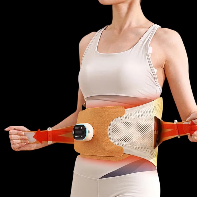 HEZHENG Heated Vibration Waist Massager