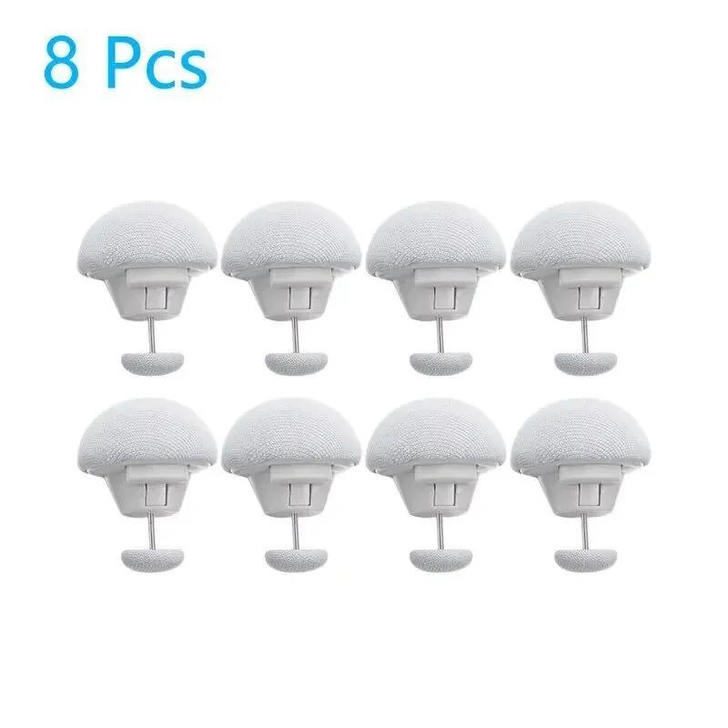 

8шт. зажим для пододеяльника One Size белый