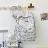 Schoolbag Tie-dye Niche Japanese Ins School Bag Simple Junior High School Large Capacity Backpack High School Backpack Student Lazy Wind