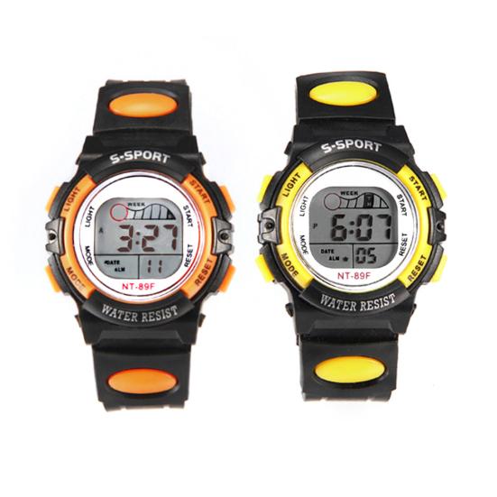 Multi-functional Children Sports Luminous LED Digital Date Alarm Wrist Watch