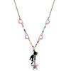 Black Cat Chain Stars Pendant Necklace for Women Girls Y2K Trendy Heart Choker Necklaces Sweet Fashion Jewelry Neck Accessories
