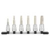 TONE Torx Socket Set Type with HTX306 Drive Angle Contents 6 Items (strong Holder) 9.5mm (3/8")