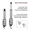 Dovhmoh Micro Linear Actuator, 2-Inch Stroke, 90° 20.3 lbs, 9.5 mm/S Speed, Electric Waterproof Actuator Motor, 12V