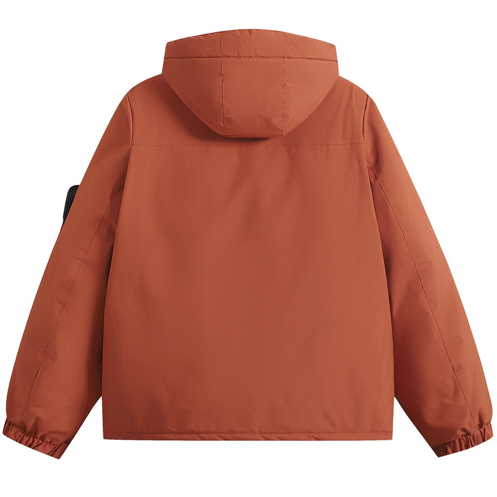 Nuova Parka Invernale da Uomo con Cappuccio Spesso Cotone Cappotto Giacca di Cotone Giacca Casual alla Moda Uomo