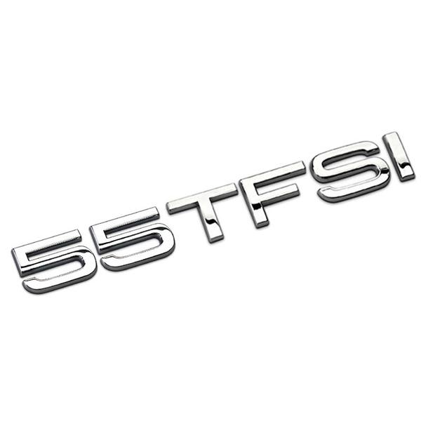 Car Rear Trunk Emblem Tail Decoration TFSI Badge Sticker
