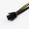 2x PCIe 6Pin Female to 3 Molex IDE 4Pin Graphic Card Power Supply Splitter Cable
