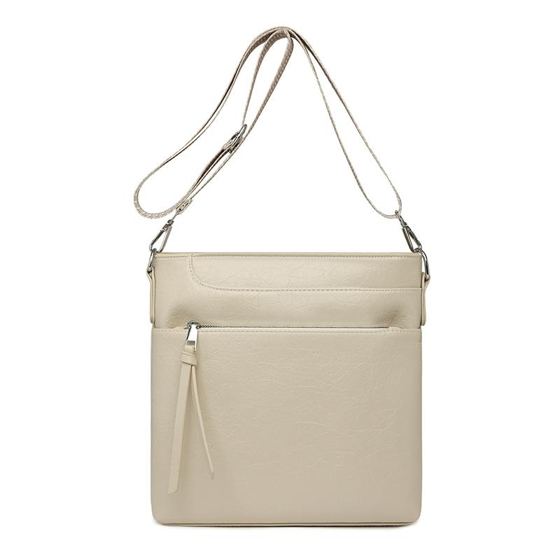 Women's Mobile Phone Bag Soft Leather Shoulder Crossbody Bag Vertical Coin Purse Small Bag