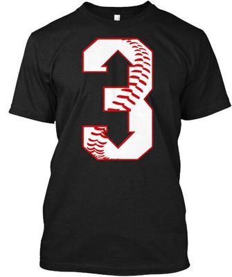 Camiseta Unisex Divertida de Béisbol Arriba Abajo