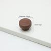 Wooden Cabinet Doors Drawers Solid Wood Handles Nordic Cabinets Shoe Cabinets Wooden Minimalist Circular Wardrobe Handles